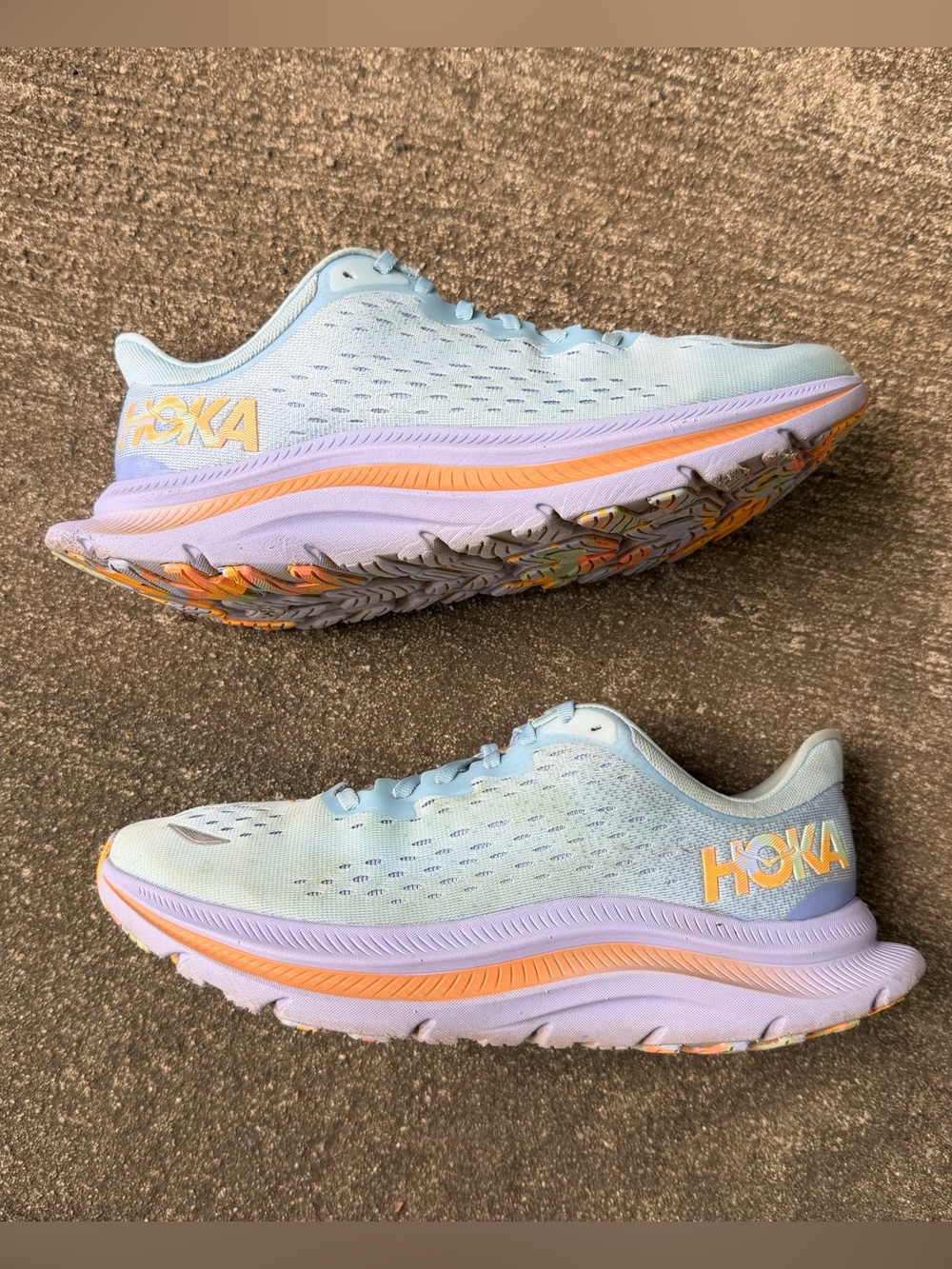 Hoka One One Kawana Womens Athletic Running Shoes Size 9B 1123164-SSBLV Training